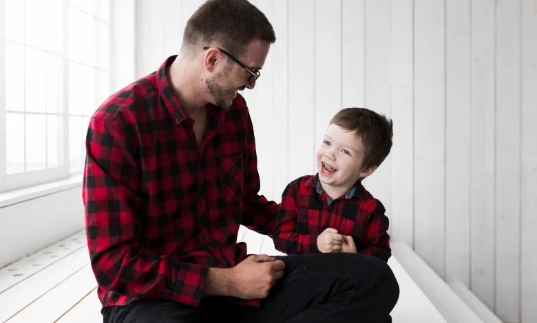 ছেলেকে নিয়ে বাবার স্ট্যাটাস