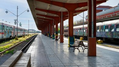 a railway station paragraph